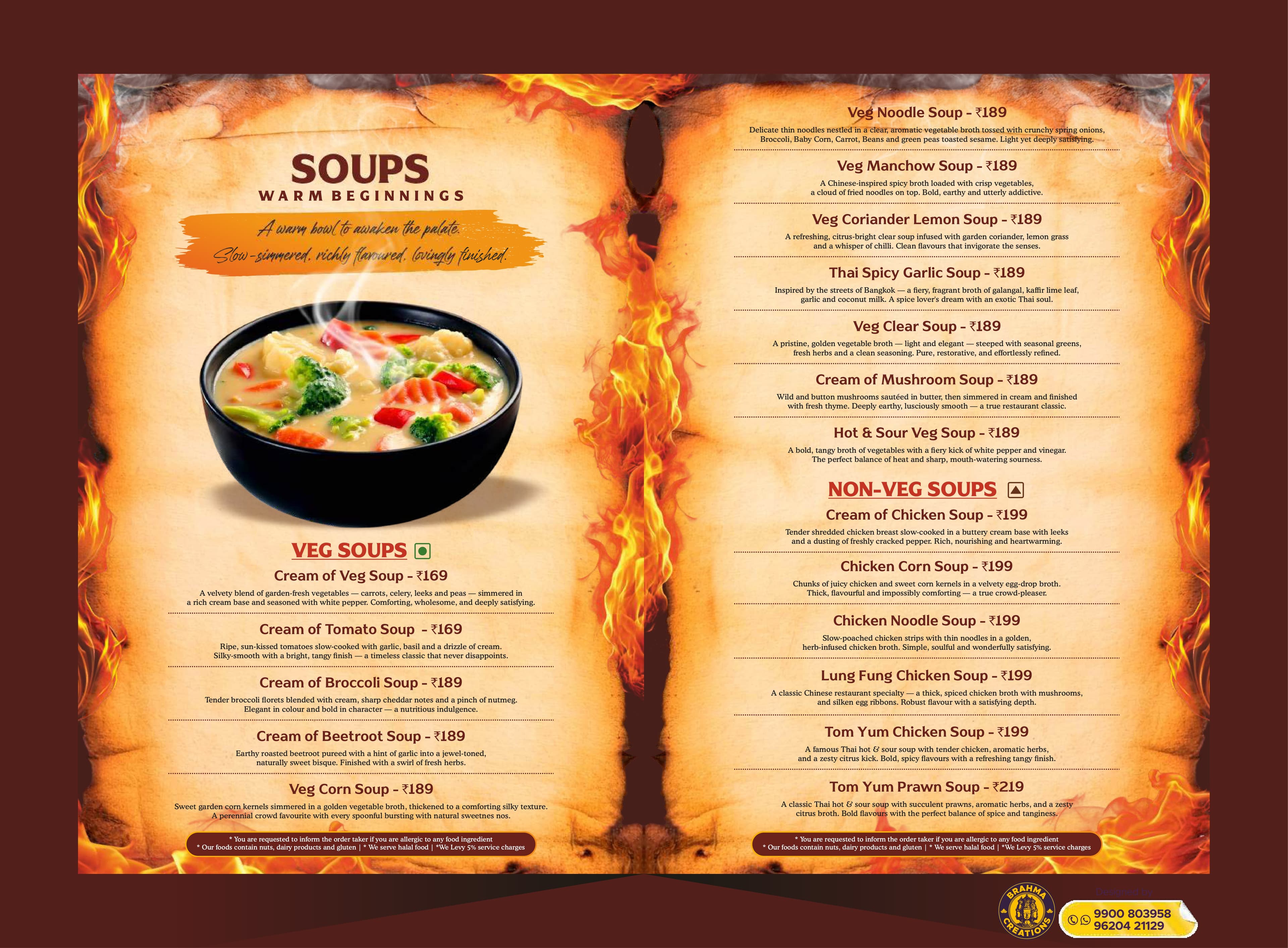Kuro Sizzlers Menu - Page 3