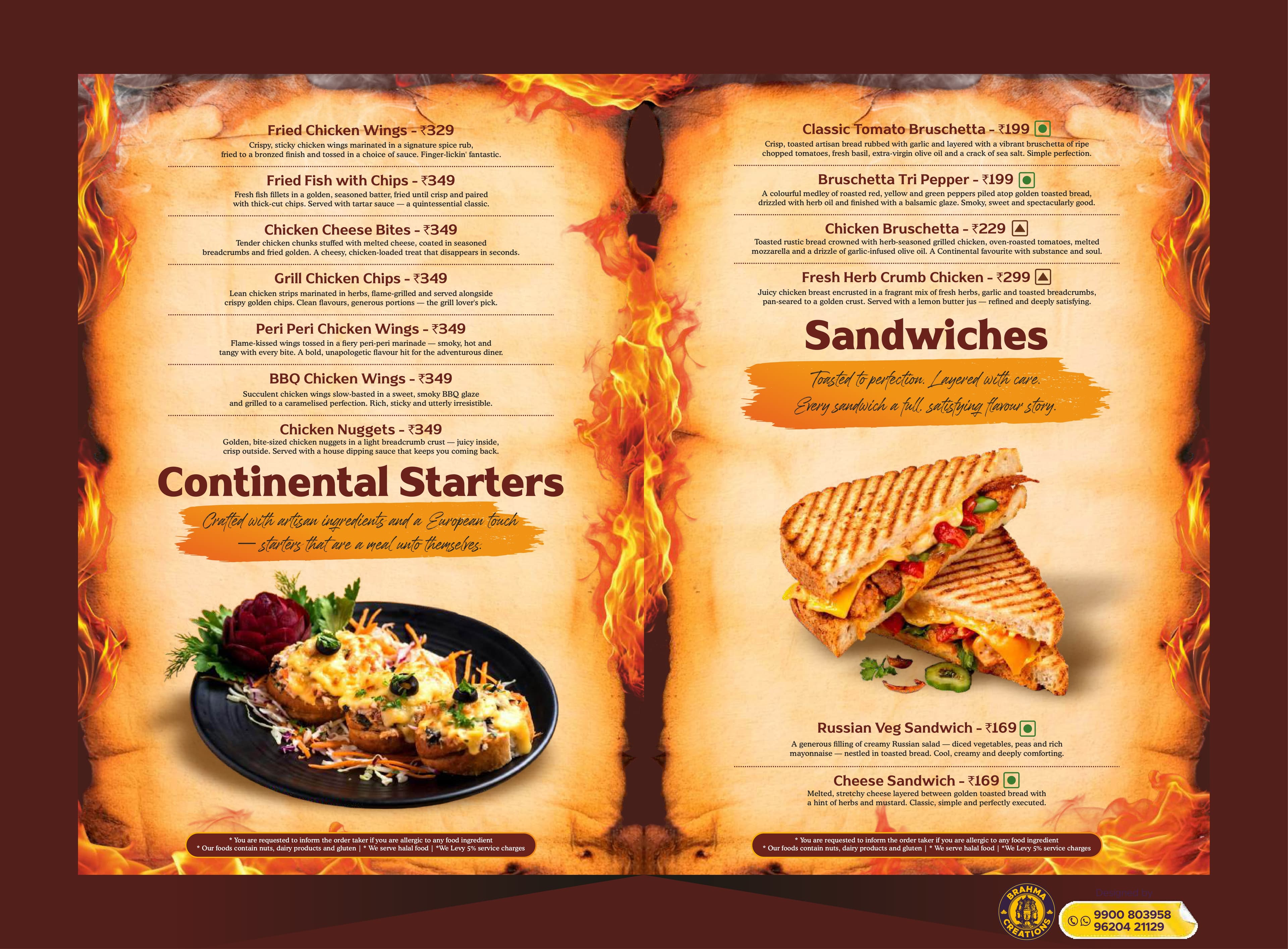 Kuro Sizzlers Menu - Page 6