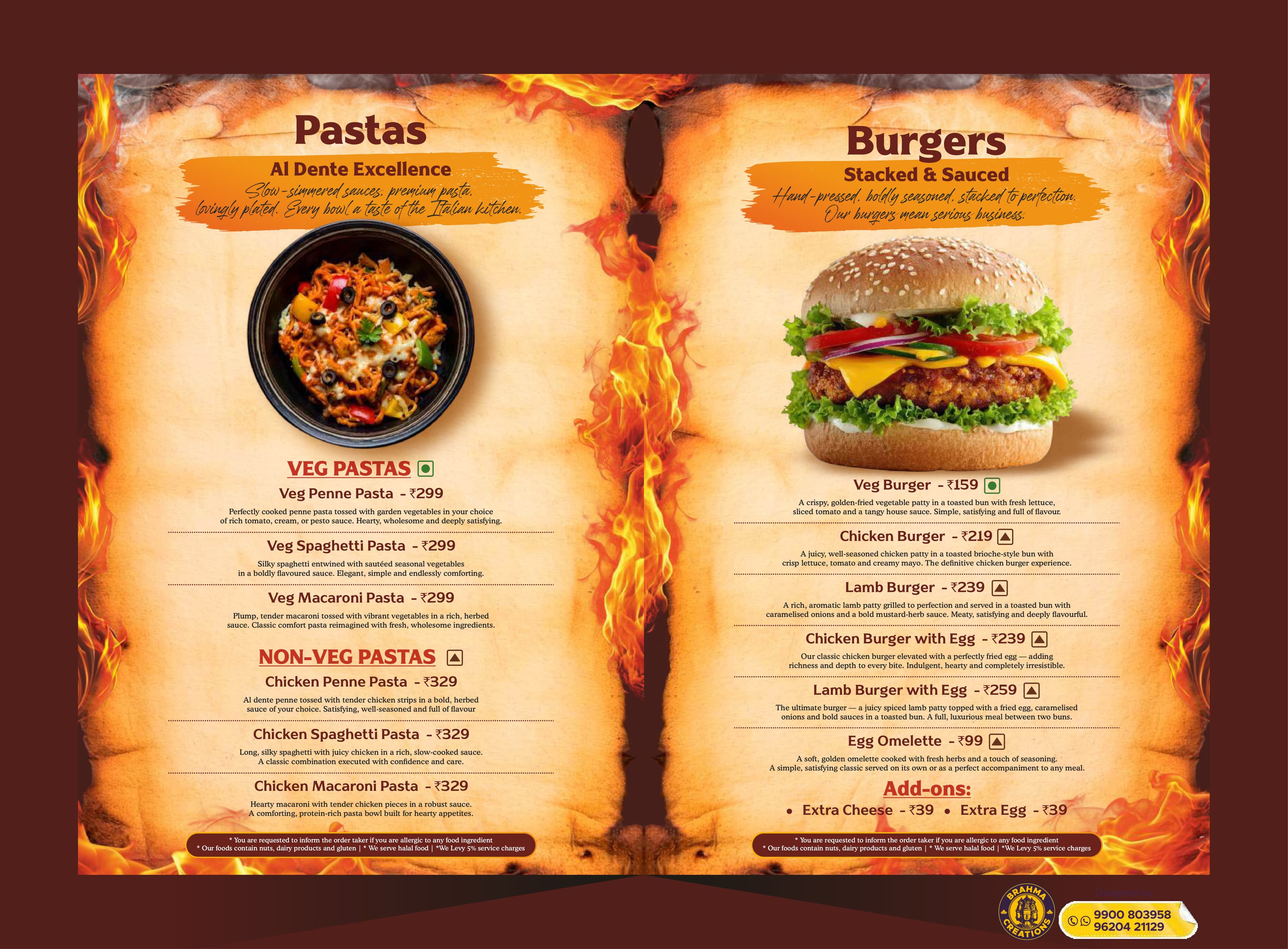 Kuro Sizzlers Menu - Page 9